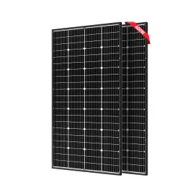 Amc-200-ssp-2-n Jjn Upgrade Version Bifacial 400 Watt Solar Panel 12v 16bb Monocrystalline