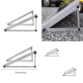 Jsdsolar 741573539589 Us 41ftfttripod Adjustable Bracket Solar Panel Flat House Portablefoldable