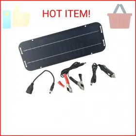 94a5829j2m919egesa30 Jumplushion 60w Solar Panel 12v Trickle Battery Charger Car Maintainer I