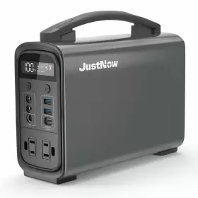 Justnow 658359396840 Portable Power Station 280w Lifepo4 Battery 60000mah/192wh Backup Ac/