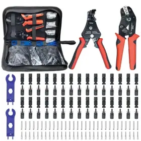 Tyn001 Juyltool 60pcs Solar Connector Crimping Tool Kit For Connecting Panel Cable Wire