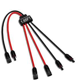 Ip68 Jxmxrpv 445025025059 Solar Connectors For 2 Panels Tool-free Cable Splitter