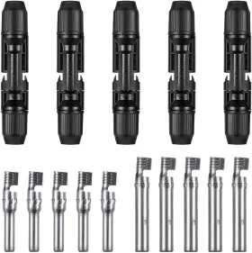 Jyft-solar-0001 Jyft Solar Panel Cable Connectors Male/female Ip67 30a 1000v Dc 5pairs