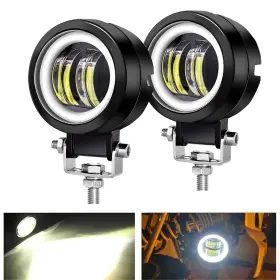 Ka-moto-3chip Kairiyard 3inch Led Motorcycle Driving Lights 60w 6000k Auxiliary Spotlights