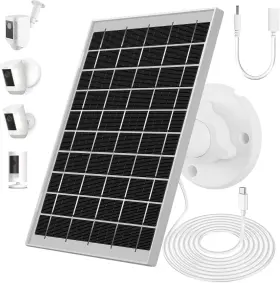 7w-1p Kashuen 7w Solar Panel Power Supply Charger For Ring Stick Up Camera Usb And Dc Port 7w-1p Kashuen 7w Solar Panel Power Supply Charger For Ring Stick Up Camera Usb And Dc Port