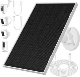 Kashuen Etfe-6.5-1p Ring Solar Panel Charger 6.5w For Security Camera Compatible R