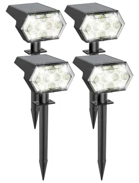 Cpd-32 Kaxiida Solar Lights Outdoor Waterproof Ip68 25% High Conversion Efficiency