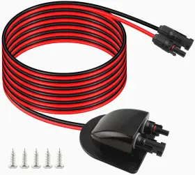 Kbaoele 445008717780 Solar Cable Entry Gland With 10ft 10awg Extension Through Rv Roof So