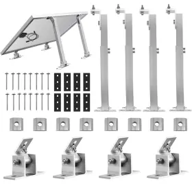 Qhjzj-1 Kcut Adjustable Aluminum Solar Panel Tilt Mounting Brackets Rv Trailer Boat Off-grid