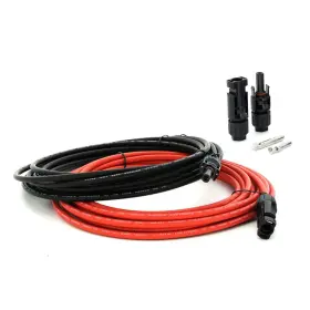 Kedakeji 734914268392 20ft 10awg Solar Extension Cable With Female And Male Connector Panel W