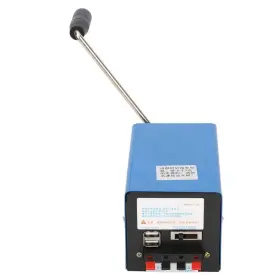 Keenso 765613455837 Hand Crank Generator Portable High Power Handcranked Charging