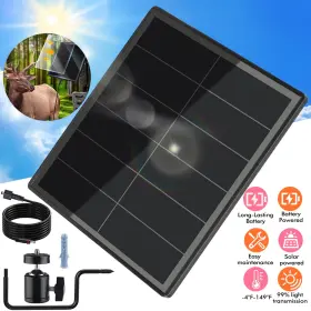 D5-12v Kepeak Trail Camera Solar Panel 12v/5v 6000mah 5w Battery Charger Kit