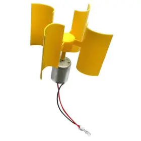 Keproving 781573126891 Mini Vertical Axis Type Wind Turbine Generator Model For Teaching Physical Power