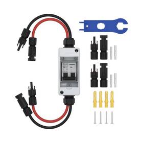 Kerwinn Dz47dc-63 Solar Panel Disconnect Switch 400v 30a Waterproof Circuit Breaker