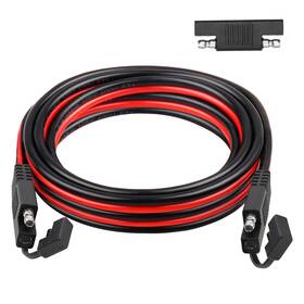 Kimbluth 706531489245 10ft Sae Extension Cable 10awg Tinned Copper Wire For Solar Battery