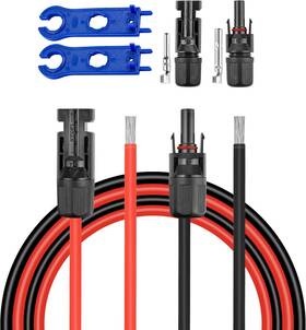 Kimbluth 706531489290 10 Ft 10awg Solar Panel Extension Cable Gauge Cord 5ft 10ft 20ft 30