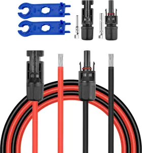 Kimbluth 706531489290 10 Ft 10awg Solar Panel Extension Cable Gauge Cord 5ft 10ft 20ft 30