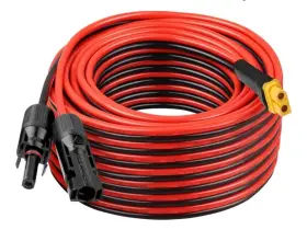 Xt60 Kimbluth 751390178427 10awg 40ft Solar Extension Cable Adapter For Portable Power Station
