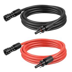 Kimbluth Br-solar-jumper-8awg-5ft 8 Awg Solar Extension Cable 5ft Black Red Gauge Panel Wire Mal