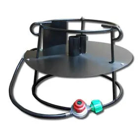 1316n King Kooker Double Jet Gas Outdoor Cooker With Attachable Heat Shield