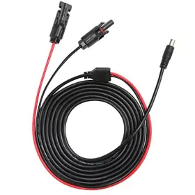 Kius003 Kiogpleri 10ft Solar Panel Connector To Dc8mm Adapter Extension Cable 16awg Heavy Duty