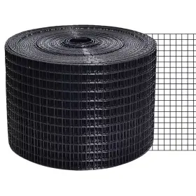 Kiwdzfu 313096378329 8 Inch X 100 Ft. 1/2 Pvc Coated Steel Solar Panel Critter Guard Roll Kit Black Pi