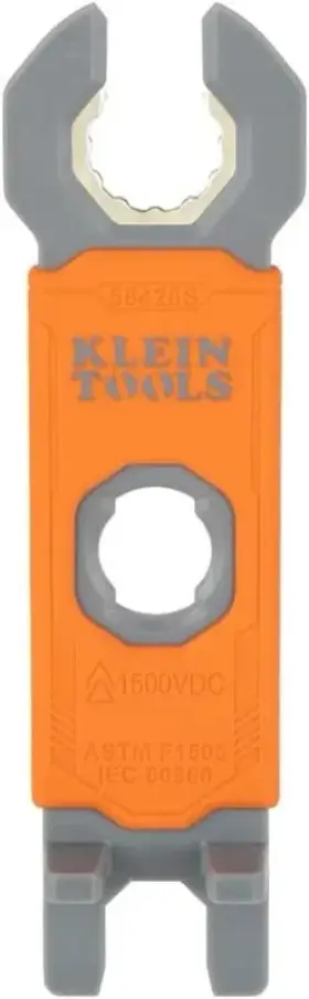 68426s Klein Tools Solar Panel Insulating Wrench Assembly And Orange