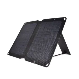 Komaes 062218194257 Foldable Solar Panel Portable Charger With Usb Port And Br