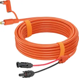 Mc4de03 Ksk Mc4 Solar Cable With 7909 8020 Dc 8mm Adapter Compatible Jackery E