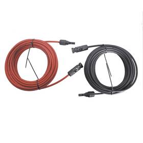Labwork Law109608 30feet 1 Pair 10awg Solar Panel Extension Cable Black Red Wire Connector