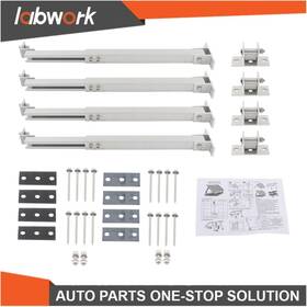 Labwork Tl44976q 2 Off-grid Solar Panel Stand 14-27in Adjustable Tilt Bracket For Rv