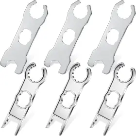 Landhoow 705353195396 6 Pcs Solar Panel Connector Tool Metal Spanner Wrench Pv Disconnect