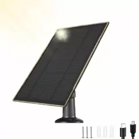 Lclctek 798610530603 3w Solar Panel Battery 6000mah Outdoor Charger For Security Camer