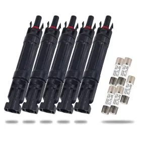 Uslh0079 Leehitech 20a Solar Fuse Holder Inline With Male And Female Connector For Panel A