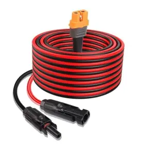 Cer-935 Lemeng 25ft/7.5m 12awg Solar Panel Connector To Xt60i Female Power Cable