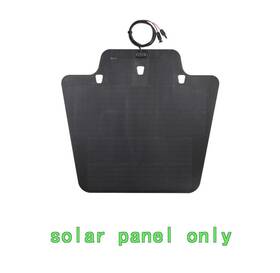 Lensun Ls-85fx2-tj Fullkit 1997-2006 Fits Jeep Wrangler Tj 85w Hood Flexible Solar Panel