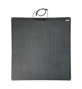 200fx2-9bb Lensunsolar Flexible Solar Panel 200w 12v Etfe 9bb 43.3/8in X 41-1/2in Semi-flexible Bend