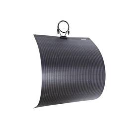 Lensunsolar 756166381582 150w 12v Etfe Black Flexible Solar Panel 43.3x28in Perc 9bb 23