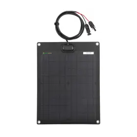 18.5x12in Lensunsolar 756166381629 20w 12v Etfe Black Flexible Solar Panel Ultrathin Ultra Lightweig