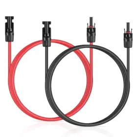 Lp-cable-006 Lepitery Solar Panel Extension Cable 6.5ft 10awg With Female And Male