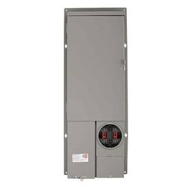 Leviton 03s-lp120-0sr 200 Amp 12-space All-in-one Ug/oh Semi-flush Solar Ready Panel With Main