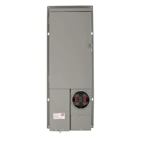 03s-lp120-0sr Leviton 200 Amp 12-space All-in-one Ug/oh Semi-flush Solar Ready Panel With Main