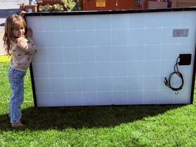 Lg Lg320n1c-g4 20 320w Monocrystalline Solar Panel Mc4 Connector