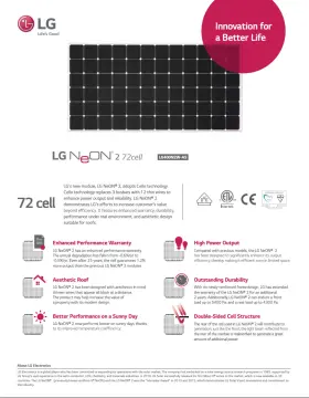 Lg400n2w-a5 Lg Lot Of 21 Solar 400w 72 Cell Mono Panels