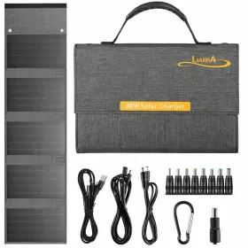 Liarba 604162410587 40w Solar Panel Professional Charger Foldable