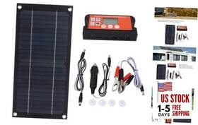 Licaevey Licaeveyi1ckphrgfu 600 Watts Solar Panel Kit High Efficiency Monocrystalline Charger