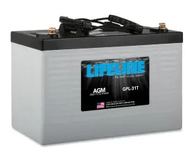 Gpl-31t Lifeline Vanlife Pearl Ms Pickup 105ah 12v Agm Deep Cycle Battery
