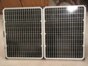 50170041 Lion Energy 100w/24v Portable Solar Panel Folding With Support Legs Brand-new