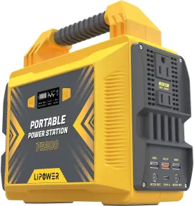 300w Lipower 700671987425 Portable Power Station Average 25 Phone Recharges 1-4 Nights For