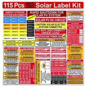 Littversions Lv-kt-49-01 Ultimate 115 Pack 2017/2020/2023 Nec Code Compliant Photovoltaic Solar System